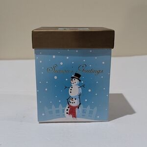 NEW Festive Snowman Soap Gift Box. Lot Of Two